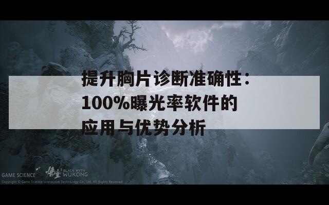 提升胸片诊断准确性：100%曝光率软件的应用与优势分析