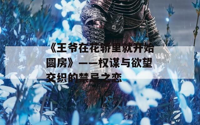 《王爷在花轿里就开始圆房》——权谋与欲望交织的禁忌之恋