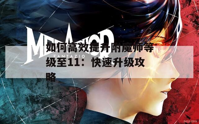 如何高效提升附魔师等级至11：快速升级攻略