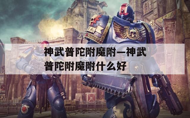 神武普陀附魔附—神武普陀附魔附什么好