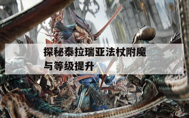 探秘泰拉瑞亚法杖附魔与等级提升