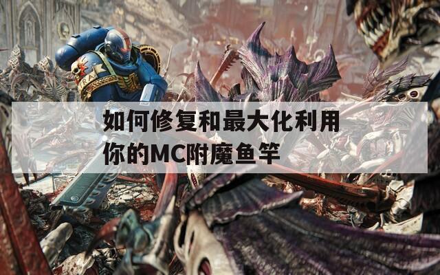 如何修复和最大化利用你的MC附魔鱼竿