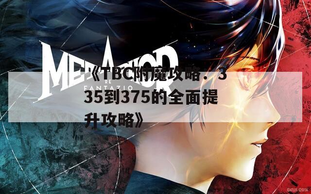 《TBC附魔攻略：335到375的全面提升攻略》