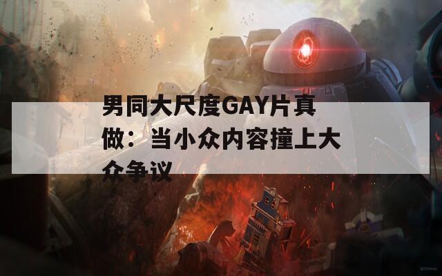 男同大尺度GAY片真做：当小众内容撞上大众争议