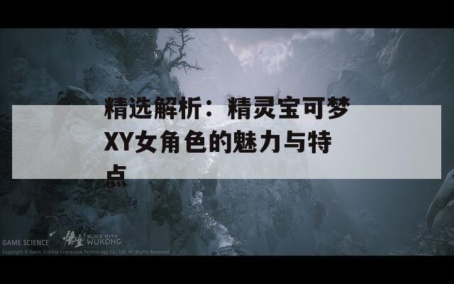 精选解析：精灵宝可梦XY女角色的魅力与特点